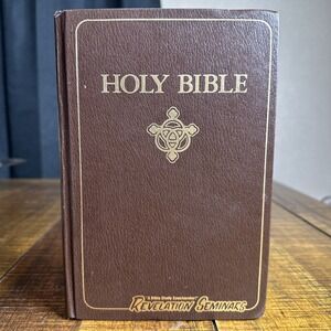 Holy Bible, KJV, Red Letter, Giant Print, Revelation Seminars, Hardcover